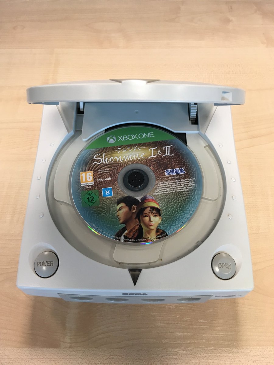 AlexEaster8's tweet photo. Worth a try @SEGA_Europe #shenmue1and2 #Shenmue #SEGAlife https://t.co/DLqgSxuX8X
