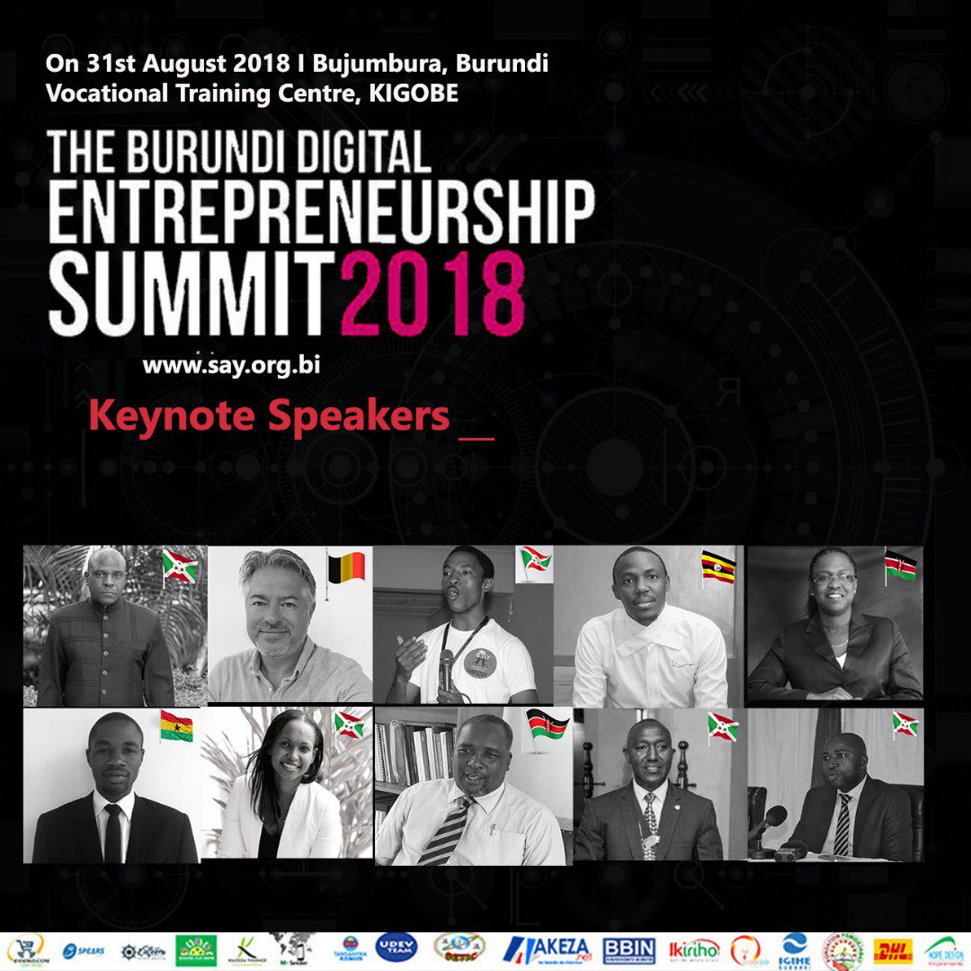 Ikiriho's tweet photo. Ce 31 Août, La ville de Bujumbura accueillera la toute première édition du Sommet sur l’entreprenariat numérique au Burundi . Ce sommet vise à promouvoir l’alphabétisation numérique et l’esprit d’entreprise au Burundi. Participez à ce grand événement. https://t.co/SbxuQG1248
