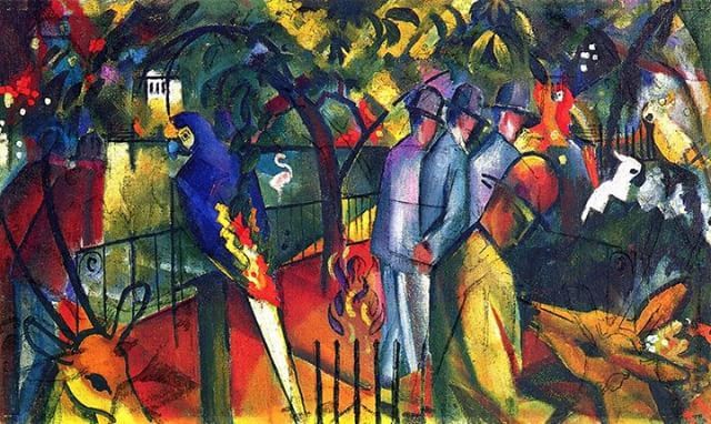 calogerart's tweet photo. Zoological Garden I (The Zoo)
August Macke, 1912

#macke #augustmacke #expressionism #thezoo #animals #painting #oilpainting #derblaureiter #art #modernart #calogerart #ExploreArtYourWay https://t.co/KNVAAkh8go https://t.co/PyZoouvnpp