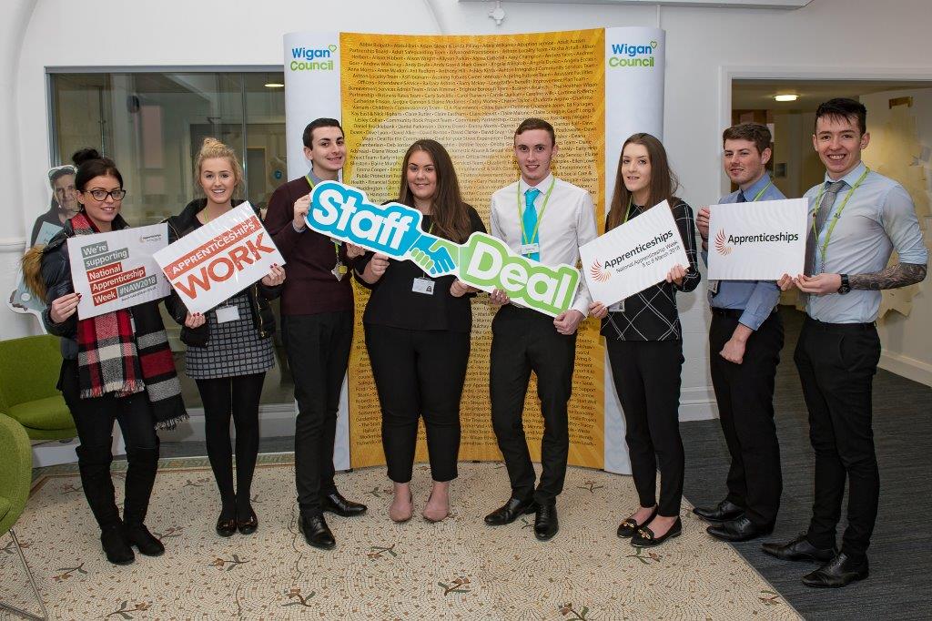 Wigan council apprenticeships