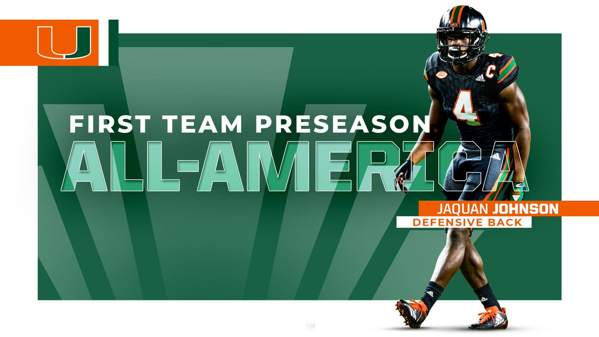 CanesFootball's tweet image. Congratulations to @AuthenticMade_Q on being named preseason AP All-America!
