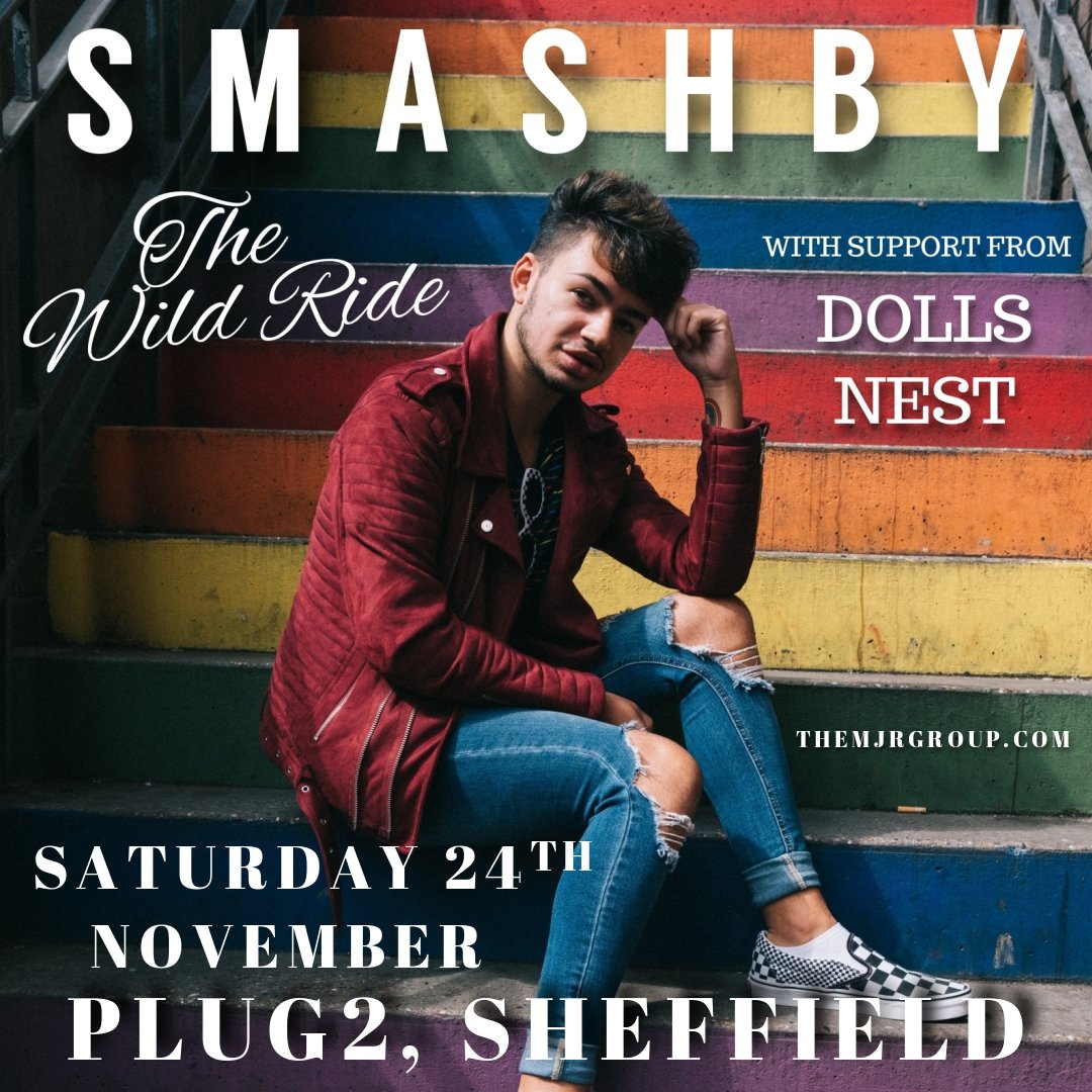 plugsheffield's tweet photo. We are excited to announce that @smashbyofficial will be taking to the stage here at @plugsheffield on Saturday 24th November along with Dolls Nest! Tickets go on sale this Friday @9am: https://t.co/cr1JTj0ugd https://t.co/Mm0XjkiWqc