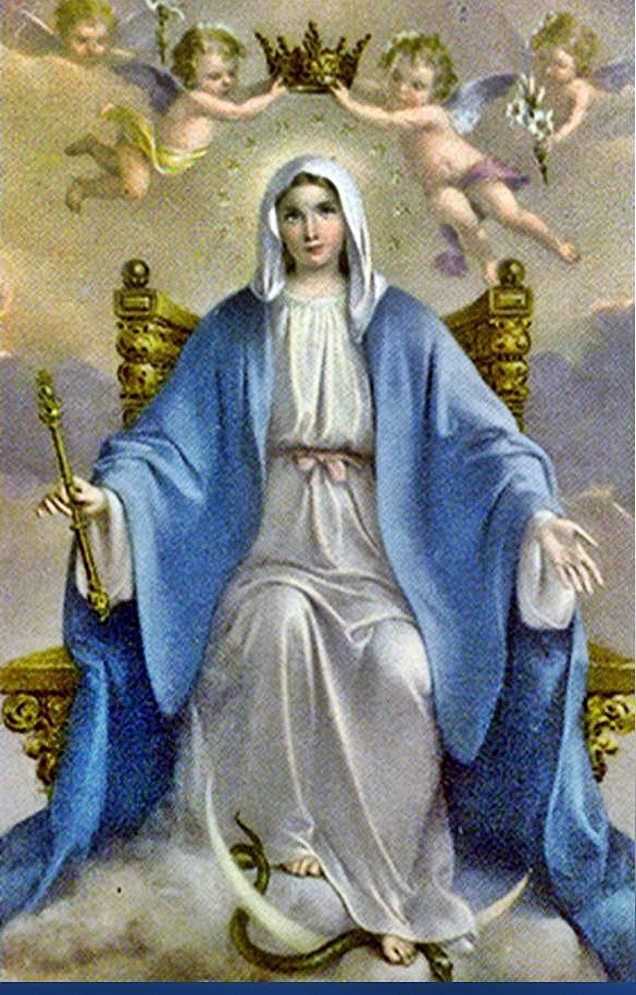 Ангелов царице. Икона Владычицы Богородицы Девы Пречистой Девы Марии.
