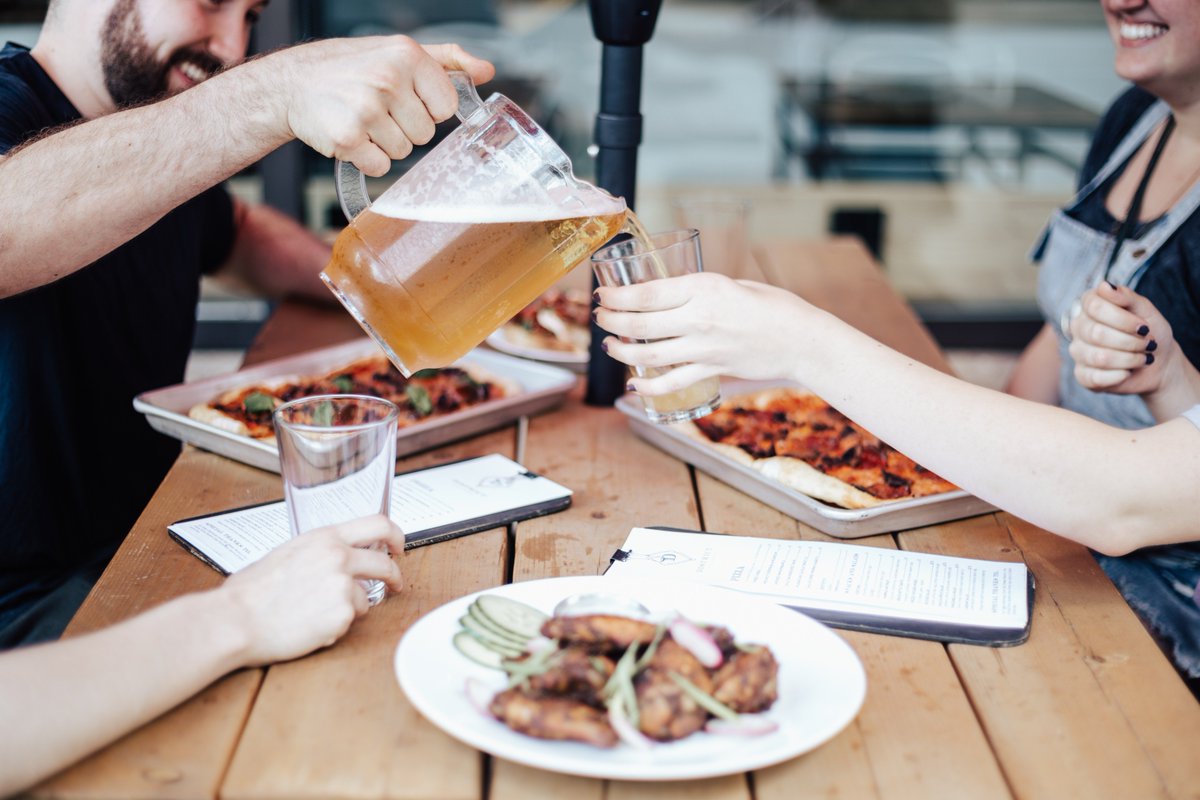 It may only be Tuesday but we know you've worked hard all week. Join us on our patio tonight for happy hour from 4pm - 7pm!  #yeg #yegpatio