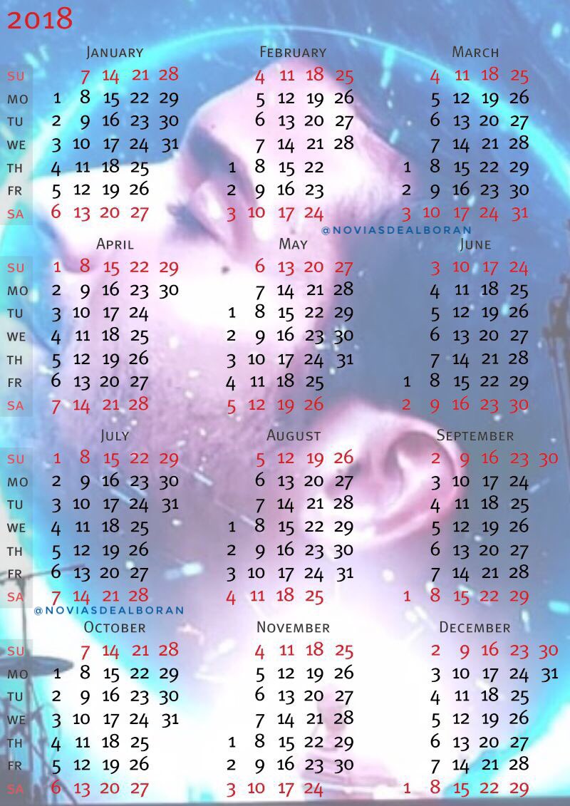 NoviasDeAlboran's tweet photo. Calendario PROMETO, familia sigamos poniéndole junto con @pabloalboran sonrisas https://t.co/vXrnFHMUJn