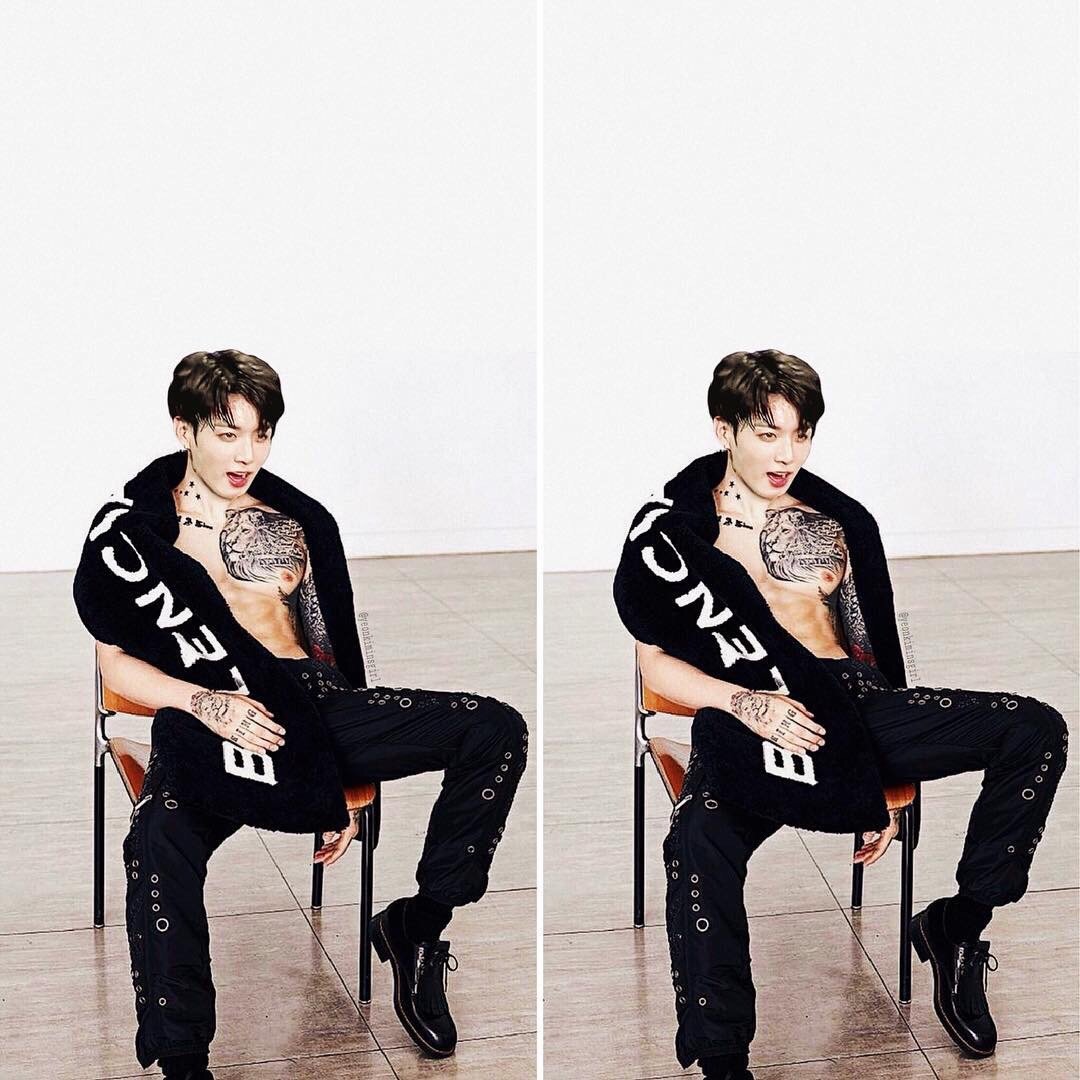 Группа BTS тату Чонгука