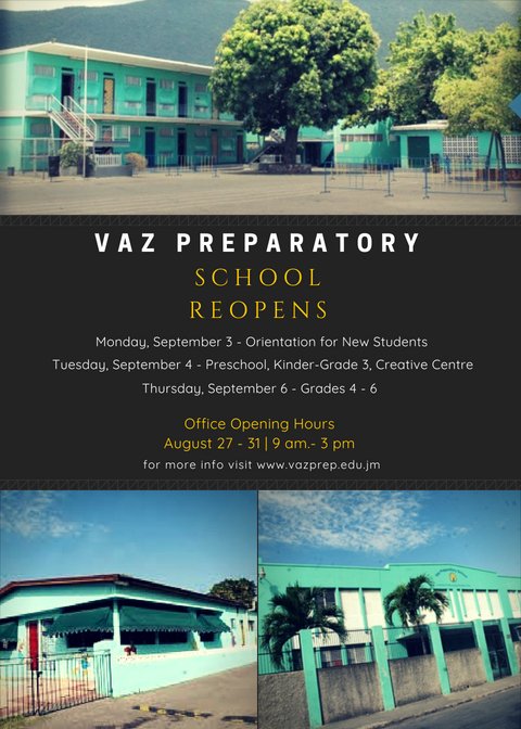 VazPreparatory's tweet photo. School's opening soon.... #Back2School #VazPrep #HonestLabour https://t.co/FmyXALEeKC