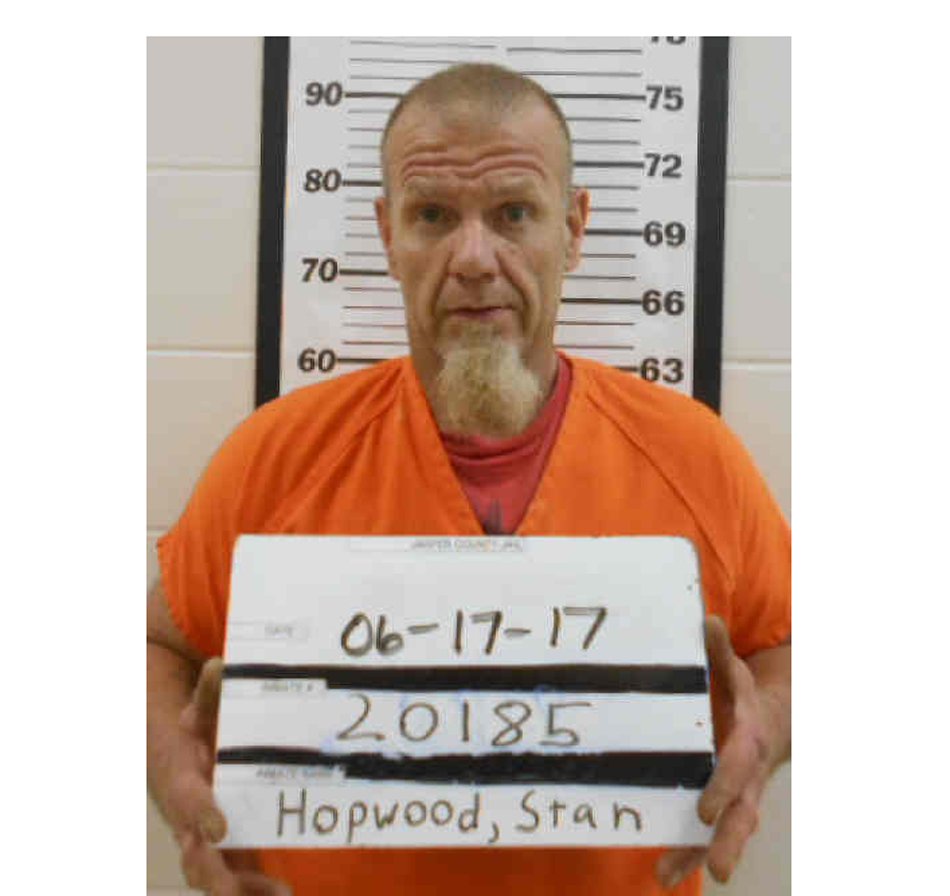 hardcorehangout's tweet image. I must phrase this very carefully. #MollieTibbetts body was found on property owned by #StanHopwood (pictured, from an unrelated case last year). His son is allegedly one of the last people to speak to Mollie before she disappeared. Hopwood’s page has been removed from the site.