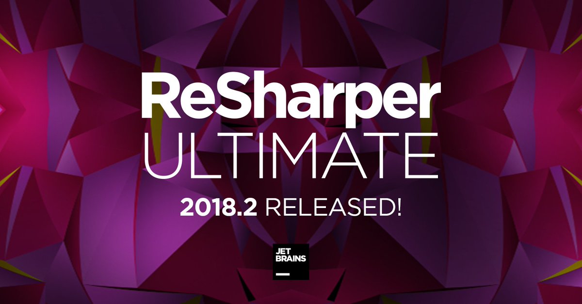 resharper's tweet image. ReSharper 2018.2 is out! Check out the performance improvements, integrated spell checker, C# 7.3 support, initial Blazor support, navigation and formatter improvements, and more!
jetbrains.com/resharper/what…