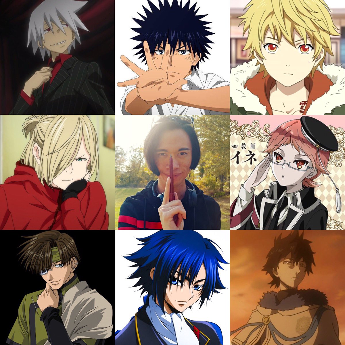 murphybeau69's tweet photo. Happy Birthday @maioceaneyes !!! 🎁🎂🎉🎊 #SoulEater #ACertainMagicalIndex #Noragami #YuriOnIce #TheRoyalTutor #CodeGeassAkitoTheExiled #BlackClover https://t.co/vcesv5uu67