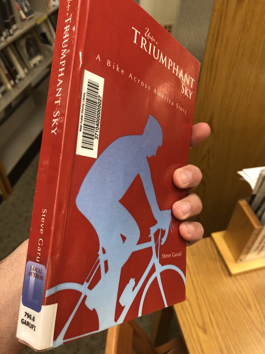 SteveGarufi's tweet image. My book hasn’t been taken out of the Westcliffe, CO library since November 2017. Hmmm. :) #KeepsMeHumble