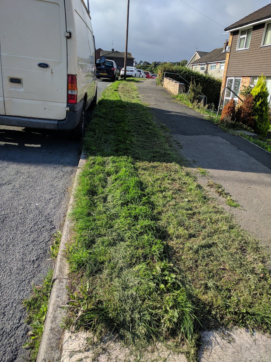 MattJGiles's tweet photo. @ValeofGlamorgan do I only have to pay half my council tax this month, seeing as you could only be bothered to cut half the grass verges in my street today. Pathetic effort! https://t.co/uicfPoqc6H