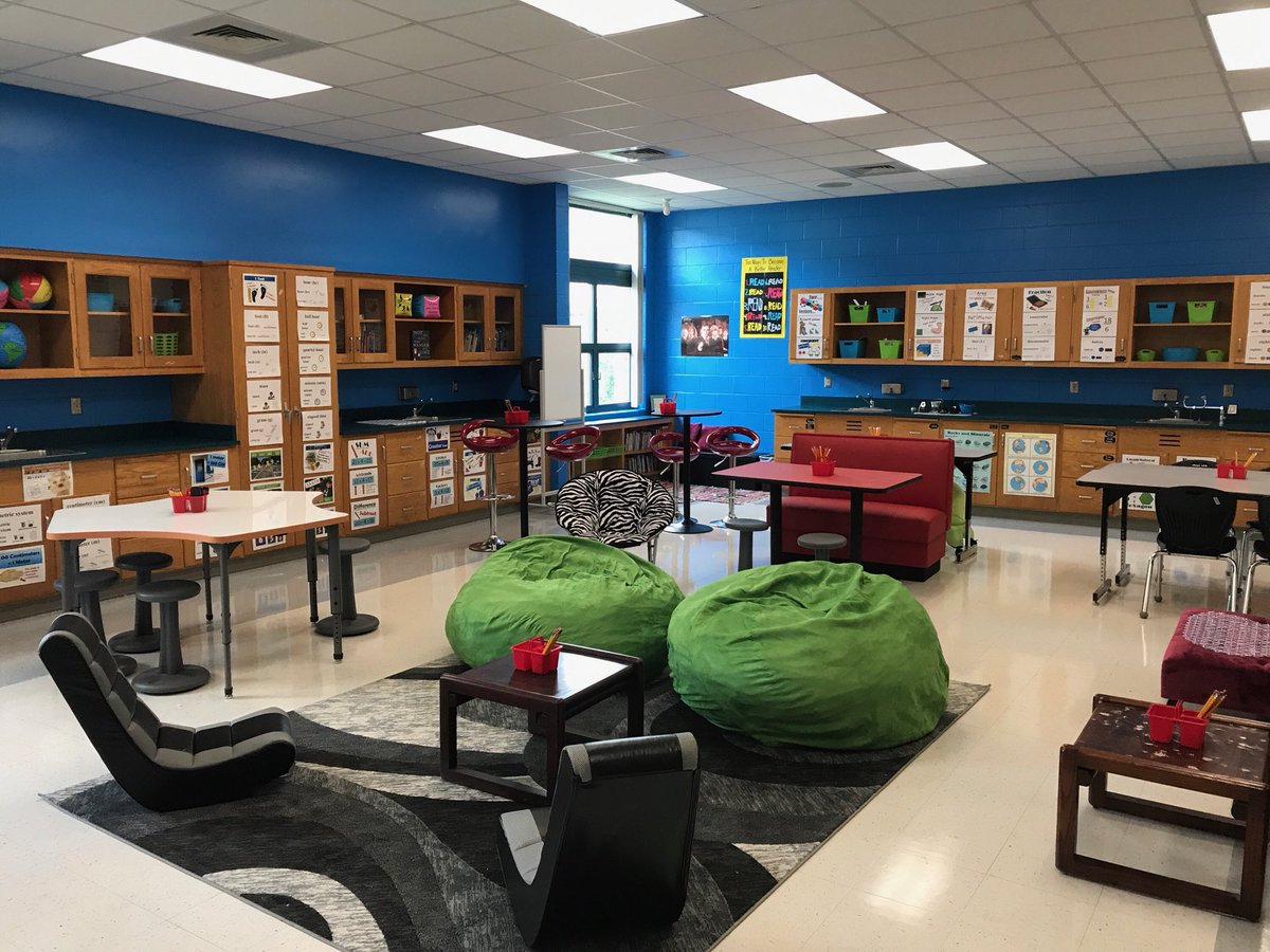 Selma_Middle's tweet photo. Our flex classrooms, where learning is brought to life, are ready for students! #JoCo2020 #innovation #flexibleseating #SelmaAllAboard #WeAreSelma #SelmaProud https://t.co/Zns98KKoxG