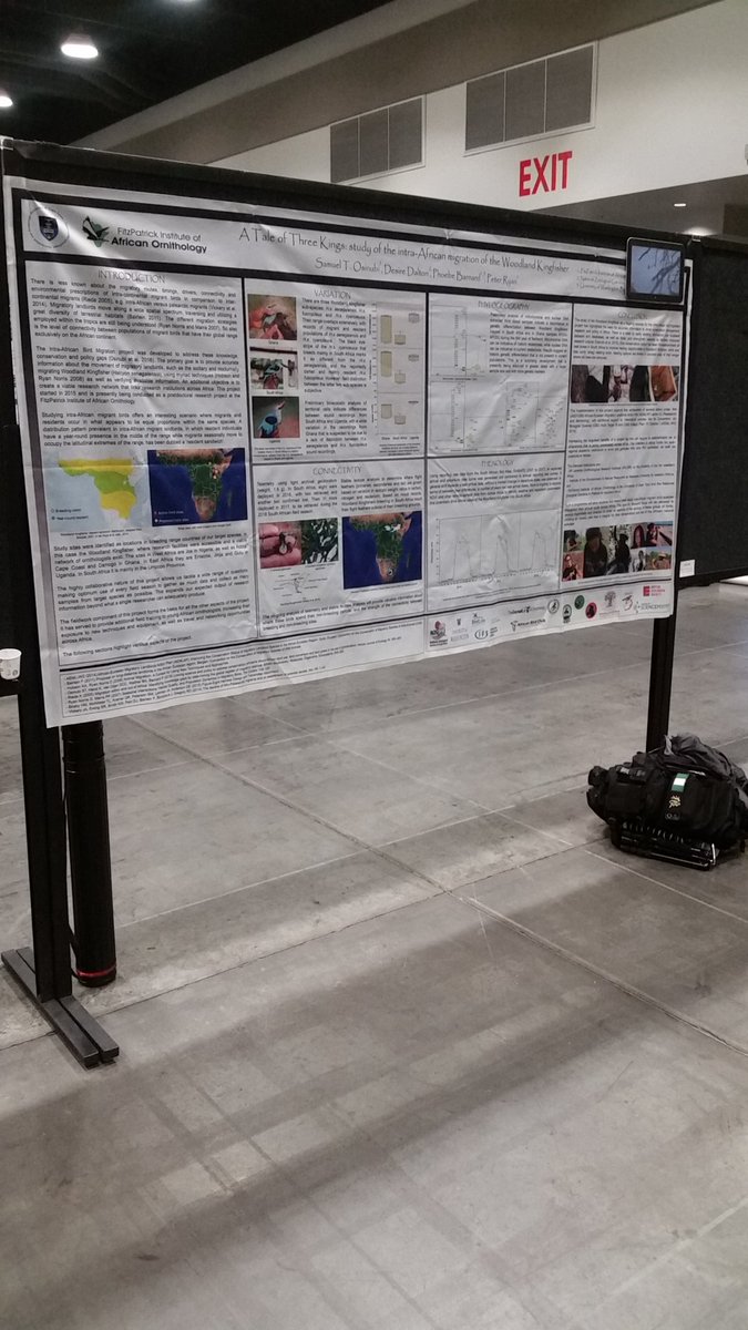 Samuel'Dayo'Osinubi (@taymida) on Twitter photo All set for the poster session. Added a silent video montage to help illustrate aspects of the fieldwork. #IOCongress2018 <a href="/MigrantLandbird/">Migrant Landbirds</a> All set for the poster session. Added a silent video montage to help illustrate aspects of the fieldwork. #IOCongress2018 <a href="/MigrantLandbird/">Migrant Landbirds</a>
