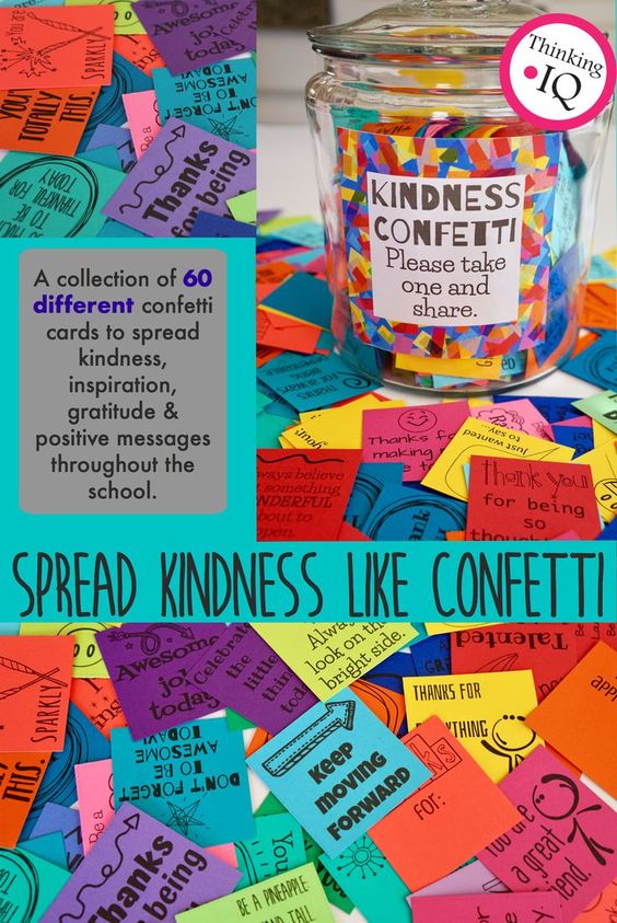 Back to school season is here, and Kindness Confetti Cards are a great way to spread kindness, gratitude and positive messages throughout the year! 🤗  pin.it/gafxn3rjy5fgwc #givingfeelsgood