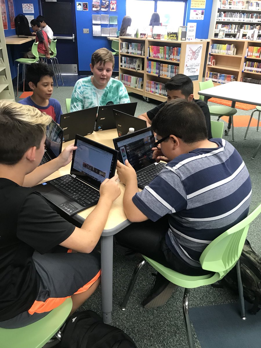MichelleMcPhet's tweet photo. Shout out to Mrs. Galvan for keeping our library open daily at lunch with a variety of hands on activities for our students to enjoy! #liveoakgrizzlies #tcsdshare https://t.co/ghujmLGmo9