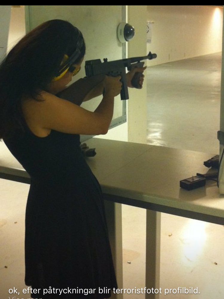 Sakine's tweet photo. Vill bara flika in att jag inte vill döda någon.. (gammal profilbild, och ja, håller den som en amatör!). https://t.co/6KBsY8qcnn