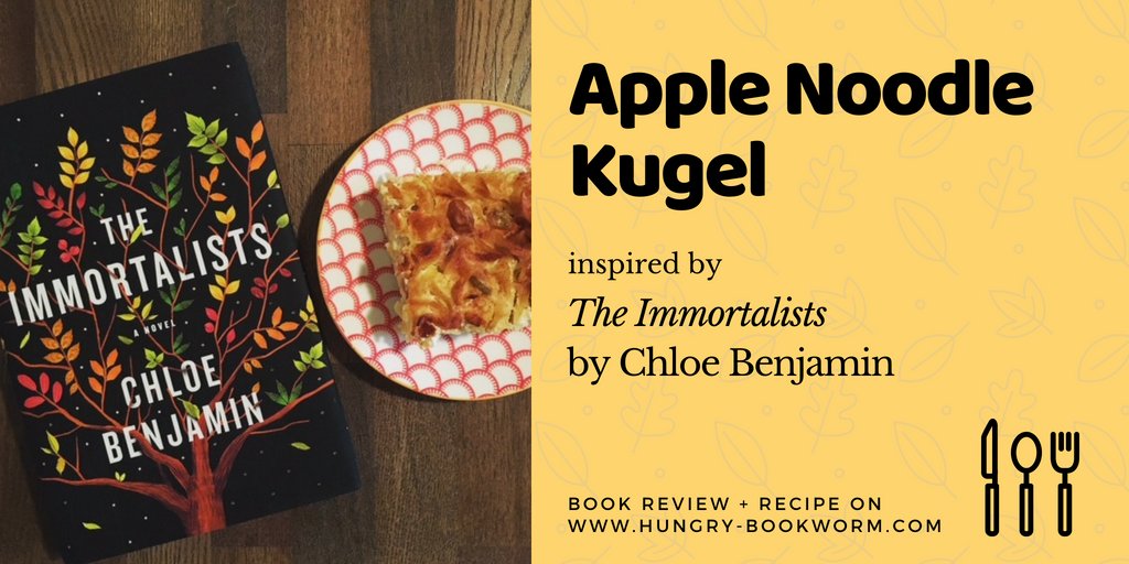 dreammkatcher's tweet photo. I absolutely adored @chloekbenjamin's The Immortalists. I'm only sad I waited so long to read it! Check out my review + the recipe it inspired on #hungrybookworm today. #bookblogger https://t.co/8LattjE61u https://t.co/w3FSfZBsIu