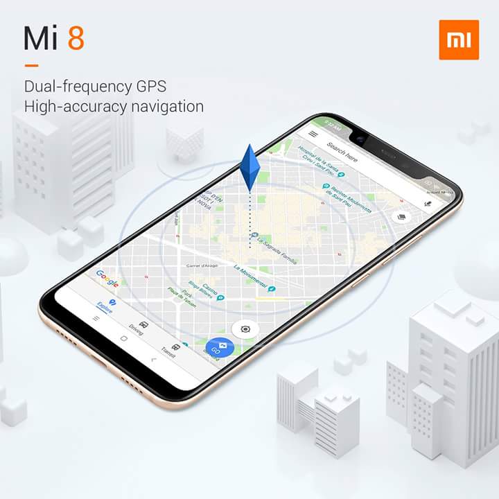 xiaomiegypt's tweet photo. دقة الـ GPS مبقتش مشكلة!
موبايل Mi 8 هيوفرلك أدق نتائج في تحديد المواقع والملاحة خلال سفرك وده لإنه أول موبايل في العالم يتميز بتردد GPS مزدوج!
متوفر حالياً بسعر 8888 جنيه فقط في كل فروع Mi Store!
#Mi8 #2018Flagship https://t.co/Hw5SSqFwIS