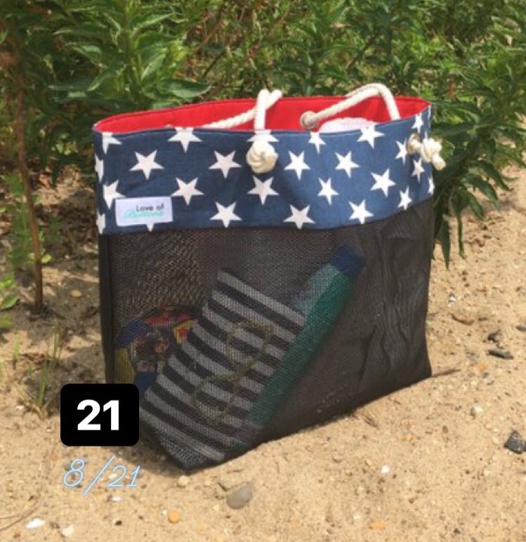 Loveofbuttons's tweet photo. FEATURE #21 - Stars Beach Bag - 20% off TODAY ONLY! Link in bio - Labor Day Weekend is around the corner, this beach bag is a perfect accessory for a long beach weekend! #accessorydesigner #beachbag #beachtote #summerbag #summertote #labordayweekend #beachaccessory #patriotic https://t.co/lVfsq32P1b