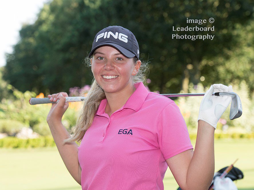 EnglandGolf's tweet photo. Fabulous -7 66 gives @HolpferIsigolf a six-shot lead after the first round of the women's #EngStrokePlay @coventrygc Read more:  https://t.co/zKDey6EPjz https://t.co/ZRk7YLTDaB