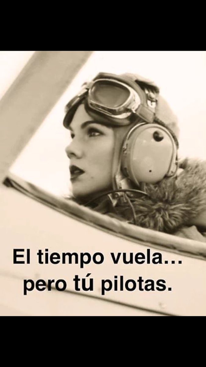 "El tiempo vuela..."