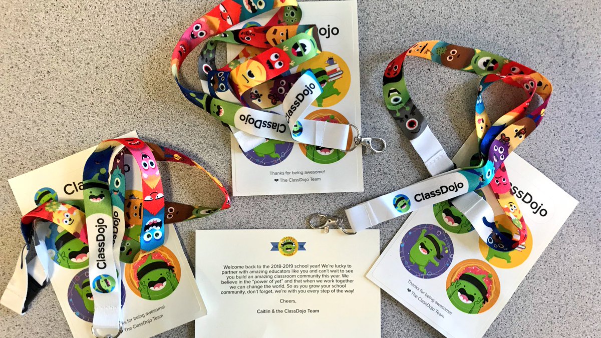Thank you Caitlin &amp; the <a href="/ClassDojo/">ClassDojo</a> team!! What a great welcome back gift for our 5th Grade squad <a href="/BSTEMhartford/">Betances STEM</a>