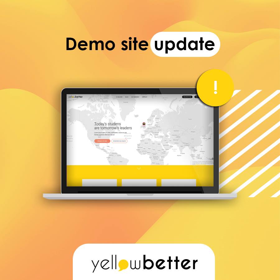 yellow_better's tweet photo. Demo site update: 
https://t.co/IYgNdvraRo

#yellowbetter #demo #site #update https://t.co/4kRQOhv5Rc
