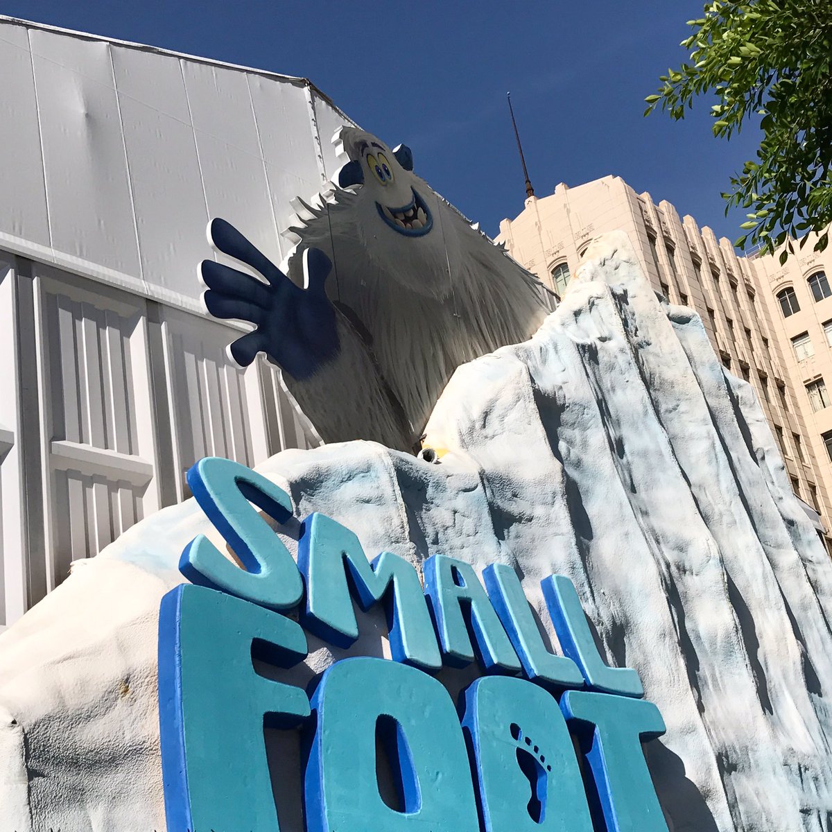 Digital LA - Smallfoot Yeti Village popup in Hollywood Digital LA - Smallfoot Yeti Village popup in Hollywood