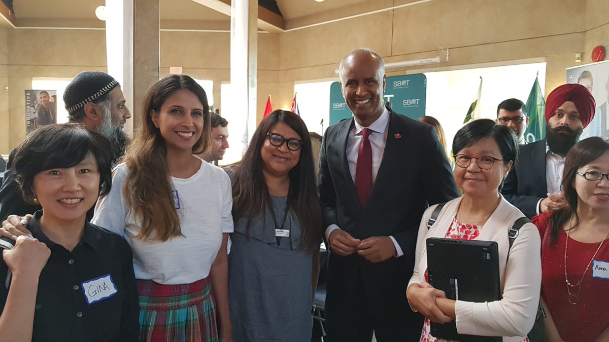 HonAhmedHussen's tweet photo. Good morning from #Surrey! Thank you to @SBofT for hosting an important conversation on #WhyImmigration matters to #BC
Immigration is the story of Canada, particularly in areas like Surrey where we have benefited at the local level from diversity to grow our economy https://t.co/GE2sT8vhFc