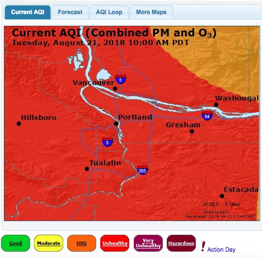PortlandRunning's tweet photo. Unfortunately we need to cancel our Tuesday track workout again this week due to poor air quality. Join us at Wilson High School NEXT Tuesday at 6:30 PM, when conditions will have cleared up, we hope. #portlandrunning #runpdx #pdxrunning #werunpdx #portlandair #pdxair #pdxsmoke https://t.co/cQFGSudsKT