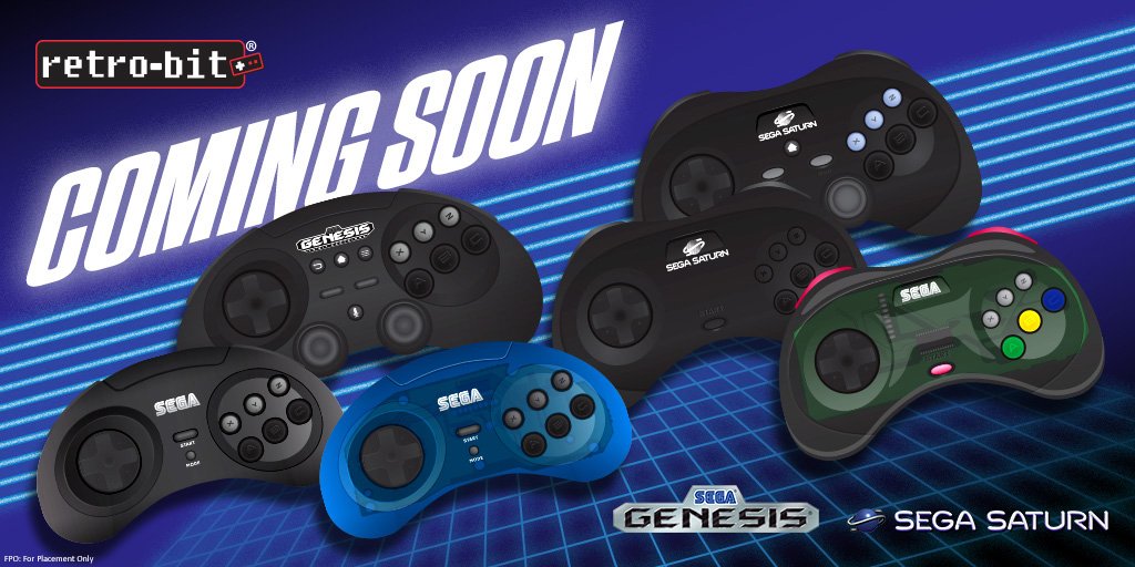 RetroLink Genesis Style USB Controller-Black, PC/Mac/Linux: PC: Video Games  