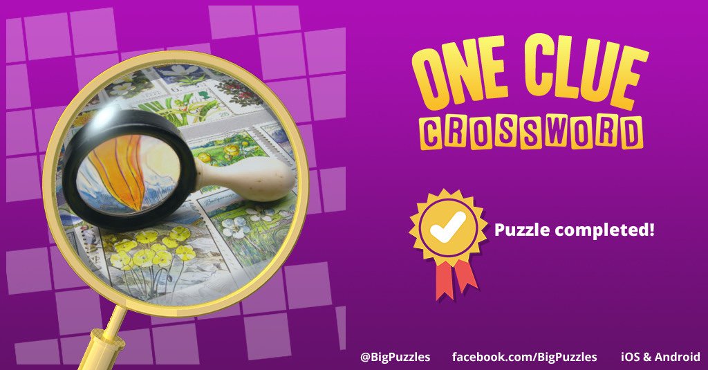bldgblocks's tweet image. I completed a puzzle in One Clue Crossword. Play now for free!
onecluecrossword.com #OneClueCrossword