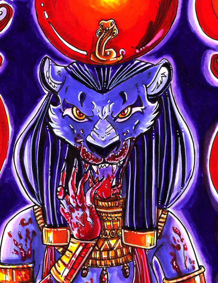 Leniddepie's tweet photo. Hi ! I'm Agatha, I'm a french ethologist and I love drawing animals 🦁and badass witchy girls 🧙‍♀️. I mainly work with watercolors and markers. 🖌️  You can also follow me on insta: https://t.co/erdouCuSkc #VisibleWomen https://t.co/xhynmsV2Gy