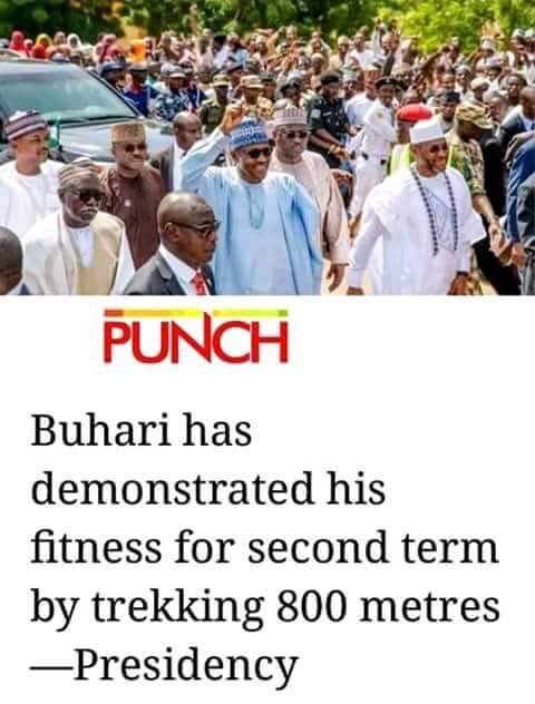 This is all Buhari has achieved in office since 2015 aside from wasting half of his term going to London for medical tourism. 

Buhari is not an option.
Buhari has failed. 
Buhari Must Go. 
NEVER AGAIN