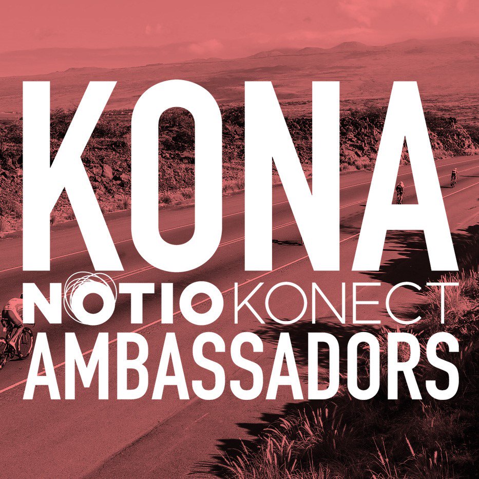 Notio_AI's tweet photo. You’re racing the #IMKona2018 &amp; you dream of being more #aero? Become a #NotioKonect ambassador! ➡ https://t.co/Ou8mpDtdNh

In addition to having you represent the brand, you will have the chance to ride with a Notio FOR FREE &amp; to improve your bike performance like never before. https://t.co/xUVfXQaQtE