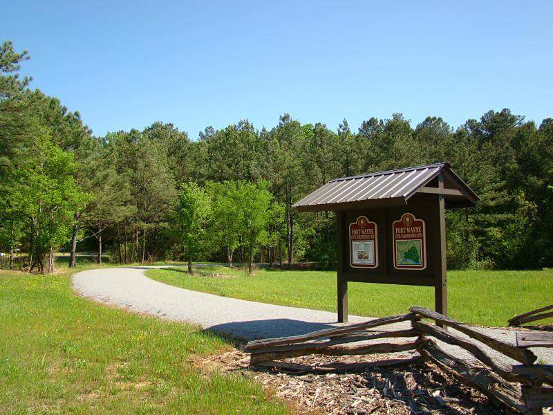 ExploreGordonGA's tweet photo. Experience  history and take a one mile walk to view the original parade grounds and last known entrenchments built by the Georgia Militia at Fort Wayne Civil War Historic Site. #exploregordon https://t.co/N1OssWBqQw