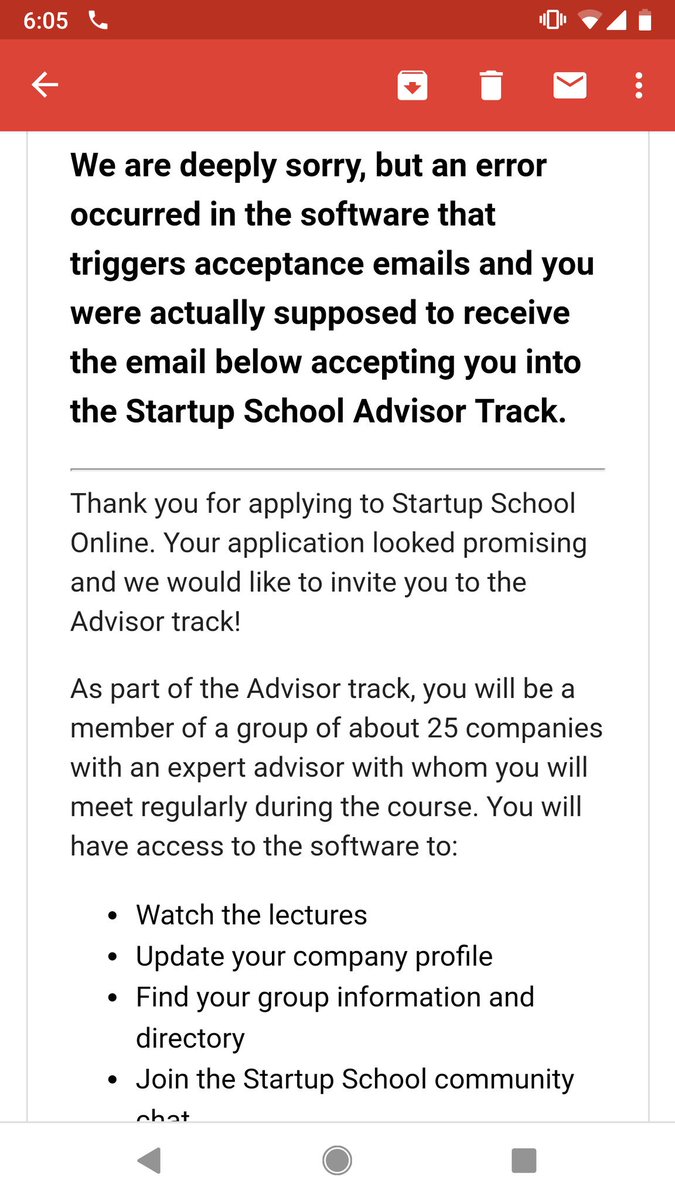 <a href="/FoodAffair_/">FoodAffair</a> was accepted into <a href="/startupschool/">Startup School</a> as part of the Advisor Track. Excited to be part of the <a href="/ycombinator/">Y Combinator</a> community! #yc #YCombinator #startupschool #startup #TORONTO