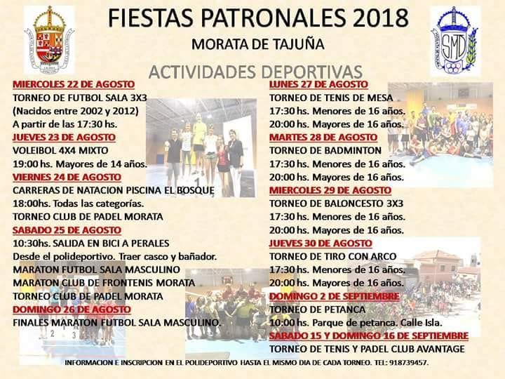 Hola a todos,

Os anunciamos que mañana por la tarde, para los nacidos entre 2002 y 2012, tendrá lugar el torneo de fútbol sala 3x3, a partir de las 17:30h en el Polideportivo.

Os animamos a participar, lo pasaremos en grande!!!

Hasta mañana!!!