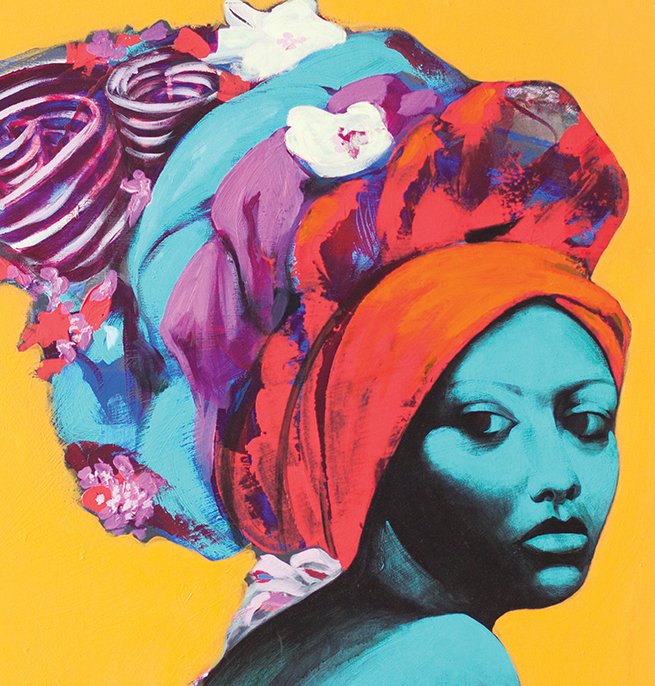 mfcalendar's tweet photo. Our August 2018 featured image is Iryna Hrymalyuk's 'Beauty.' In Iryna's words, "the artwork celebrates grace and sensuality of modern African cultures captured through a prism of ethnic traditions." You can see more of Iryna's art here: https://t.co/yCrwIxyQUx https://t.co/FtyESNkQ9S