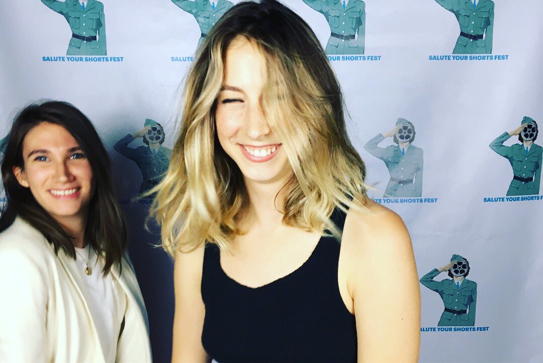 tlatfmovie's tweet photo. #tlatfmovie WON BEST COMEDY SHORT at the 2018 @salute_shorts Film Festival! Thank you #SYSFF2018 for championing TOO LONG AT THE FAIR & our whole #tlatfmovie team. Thank you for creating a space for filmmakers & audience goers to connect and share their voice. #womeninfilm #sysff https://t.co/5qEvQsG3uY