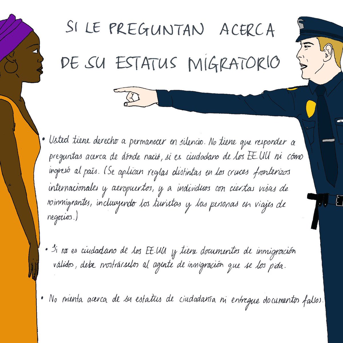 MonaChalabi's tweet image. Advice from @ACLU 
instagram.com/p/BmvxXdCFr-s/