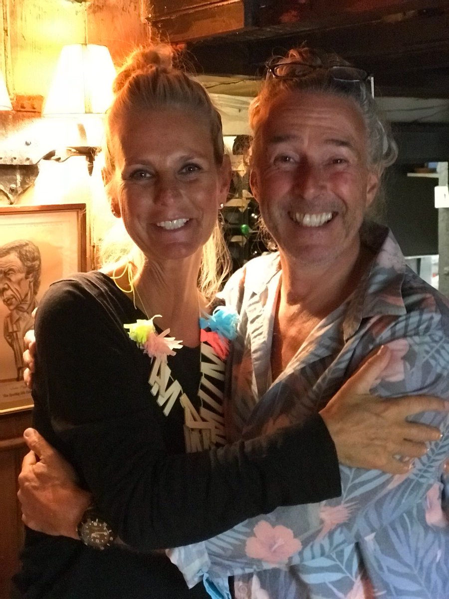 Look who popped in for lunch on her birthday, the gorgeous Ulrika!