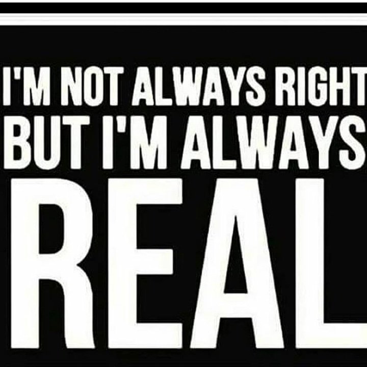 It is thought that in real