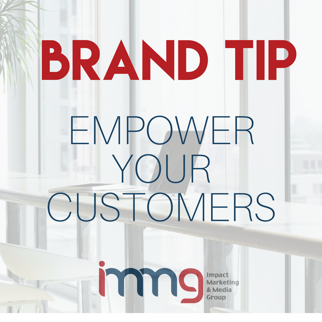 Impact_MMG's tweet photo. Find ways to empower your clients &amp; customers! Listen to their questions/concerns, offer a secure experience - there are many ways to go about this. Empower them and they will be loyal to your brand forever.
.
.
.
.
.
#seo #impactmmg #impactyourworld #webdesign #webdevelopment https://t.co/ea0RdRqnsm