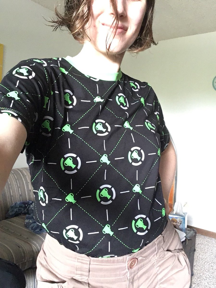 RaeRohe's tweet photo. @MatPatGT and @CordyPatrick thanks for making some quality merch! Just got mine in the mail! https://t.co/59MXjUcQaW