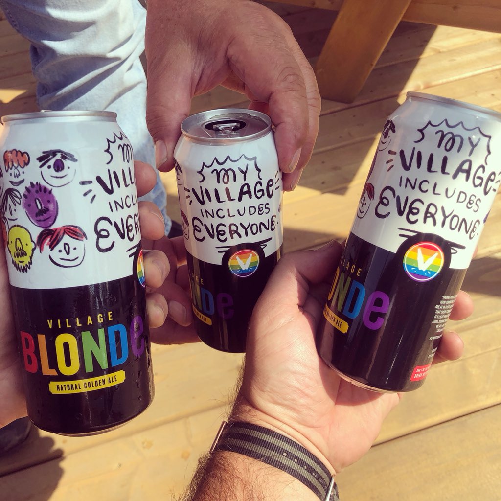 Village Mike (@villagemikeg) on Twitter photo Fresh off the canning line. Village Blonde Pride cans. Look for them in participating venues and <a href="/CalgaryPride/">Calgary Pride</a> <a href="/villagebrewery/">Village Brewery</a> #villagepride Fresh off the canning line. Village Blonde Pride cans. Look for them in participating venues and <a href="/CalgaryPride/">Calgary Pride</a> <a href="/villagebrewery/">Village Brewery</a> #villagepride