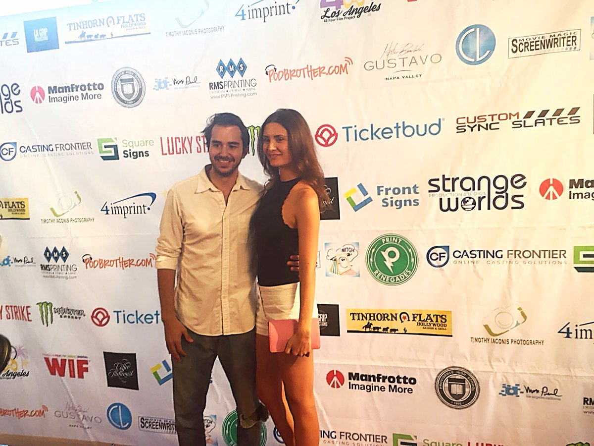 Tatyfig's tweet photo. Premiere of Screening Group K showing the audience “The Perplexing Case of the Perfectly Planned Pool Party”! #TeamRogueDivision #roguedivision #regalcinemaslalive #48hourfilmproject #la48hfp2018 #screening #premiere #theater #redcarpet @la48hfp trailer:
https://t.co/DS14sgvNAQ https://t.co/RCsKPBwHS1
