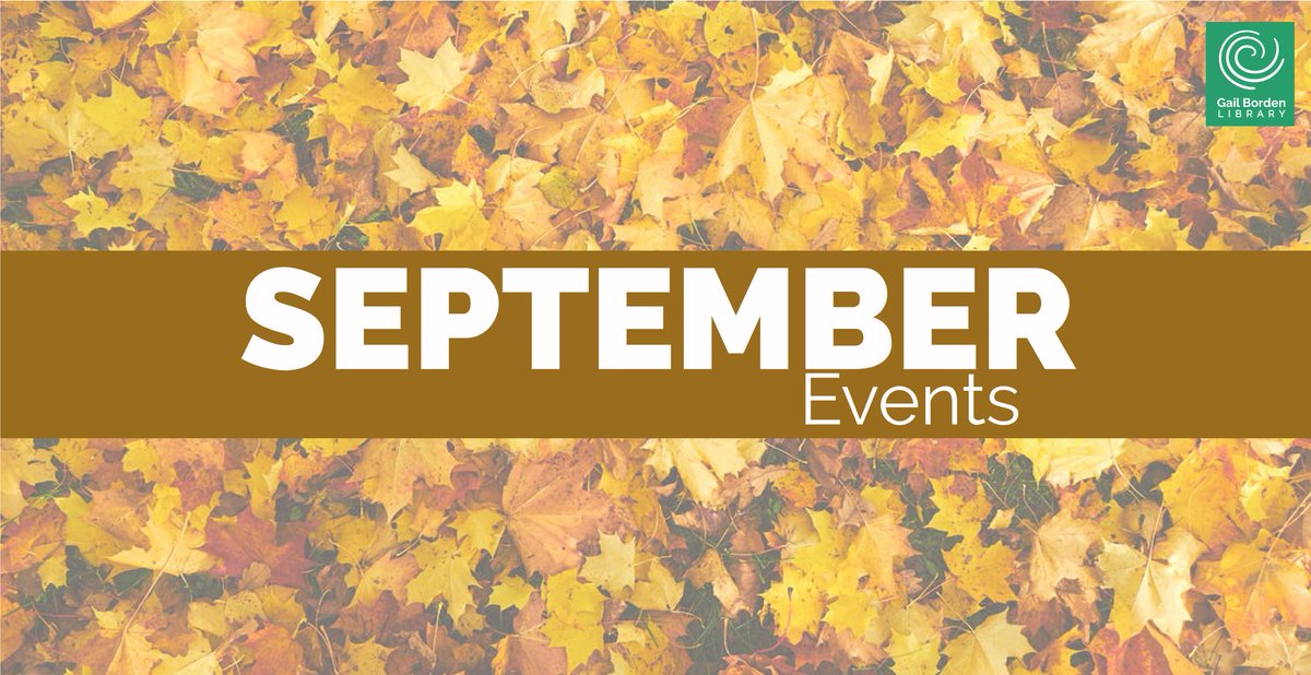 gailbrdnlibrary's tweet photo. If you loved this Summer at #GailBordenPL, just wait until you see what we have scheduled for this fall! --> https://t.co/kVM1b7nh6H
#ElginIL #SouthElgin #ElginEvents https://t.co/SkMBn87IRG
