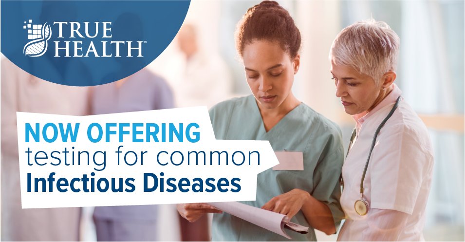 TrueHealthDiag's tweet photo. True Health now offers FDA-approved testing for multiple infectious diseases. To learn more, call True Health at 1.877.443.5227. https://t.co/4JFruPTsrS